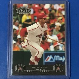 Albert Pujols #177 2004 Playoff Honors Baseball Trading Card